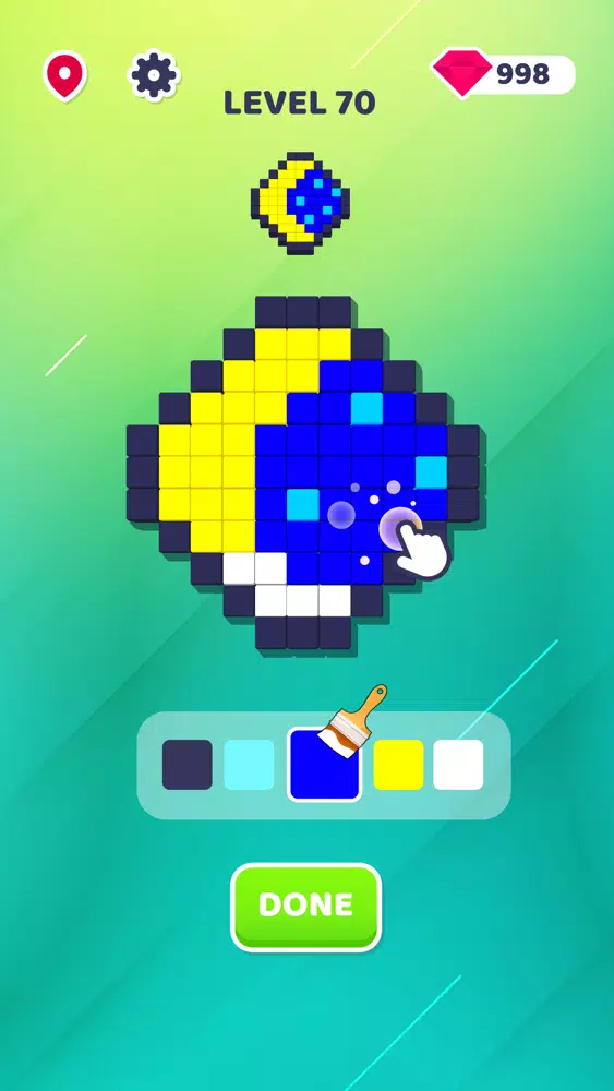 Pixel Paint Puzzle: Color 3D स्क्रीनशॉट