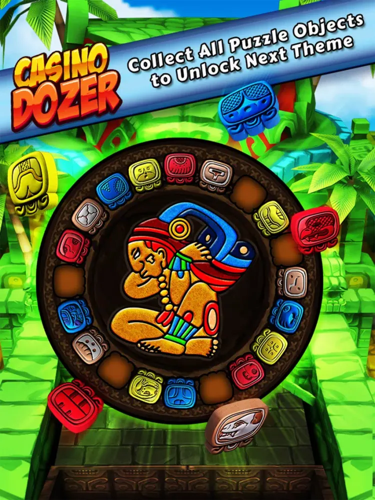 Vegas Casino Dozer - FREE Coin Pusher Game! iPad 应用截图