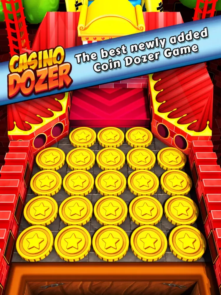 Vegas Casino Dozer - FREE Coin Pusher Game! iPad 应用截图