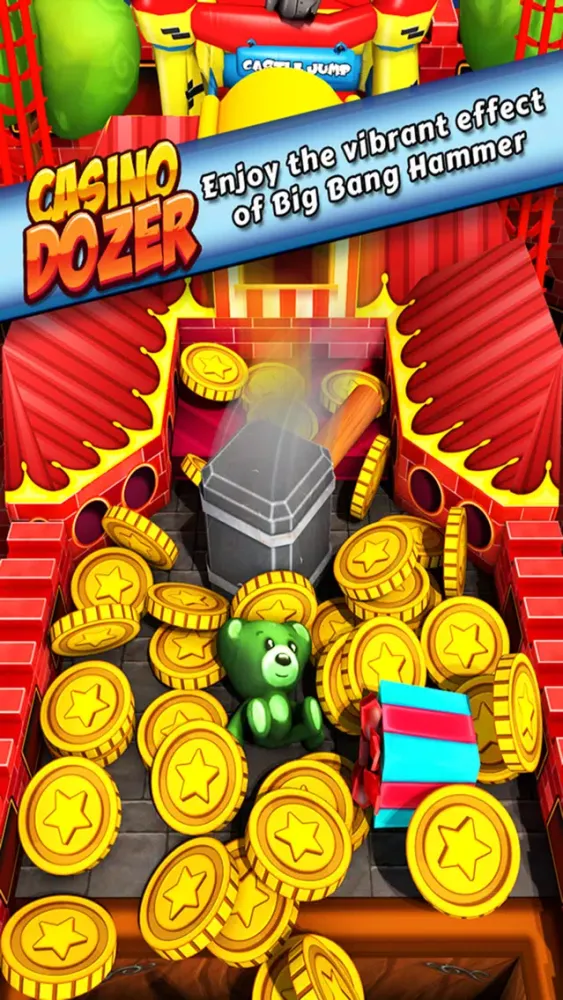 Vegas Casino Dozer - FREE Coin Pusher Game!应用截图