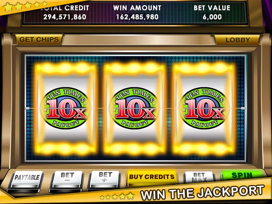 Screenshot di Classic Slots - Free Vegas Styled Original Slot Machines iPad 
