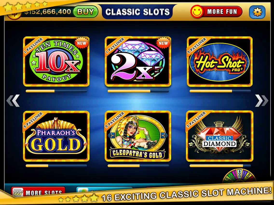 Screenshot di Classic Slots - Free Vegas Styled Original Slot Machines iPad 