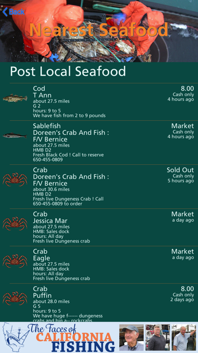 FishLine® Local Seafood Finder স্ক্রিনশট