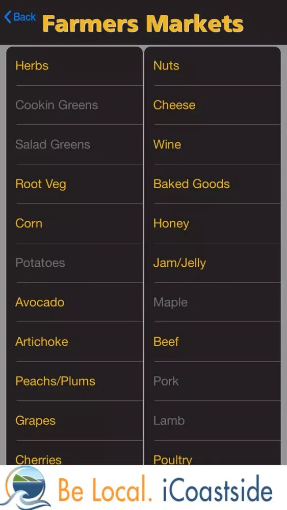 ภาพหน้าจอของ FarmLine: Find Farmers' Markets, Farmstands and Community Supported Agriculture