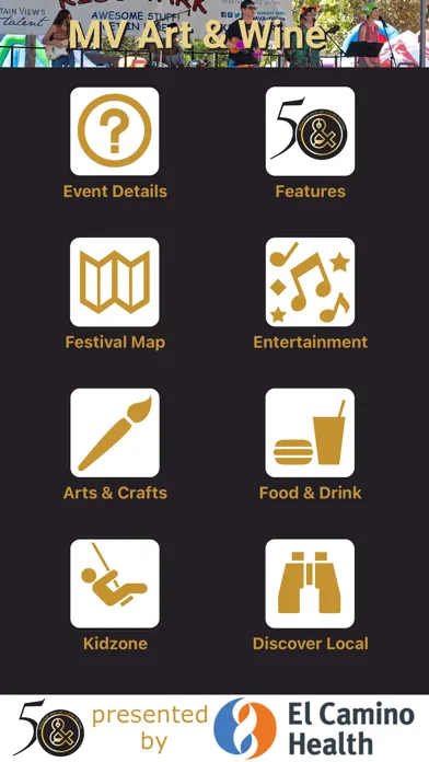 Capturas de tela do Mountain View Art & Wine Fest