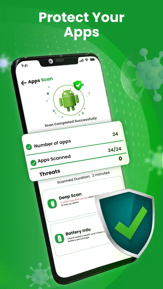 Antivirus - Junk Cleaner স্ক্রিনশট