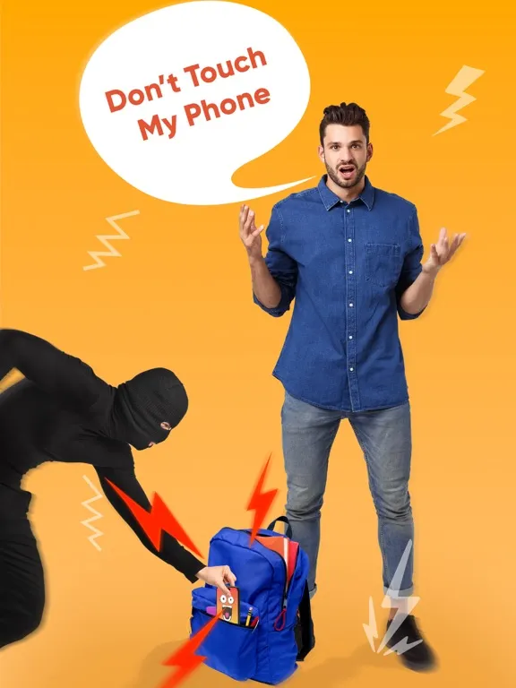 Don't touch phone: Alarm iPad 應用截圖