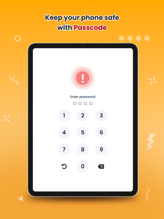 Capturas de tela do Don't touch phone: Alarm iPad 