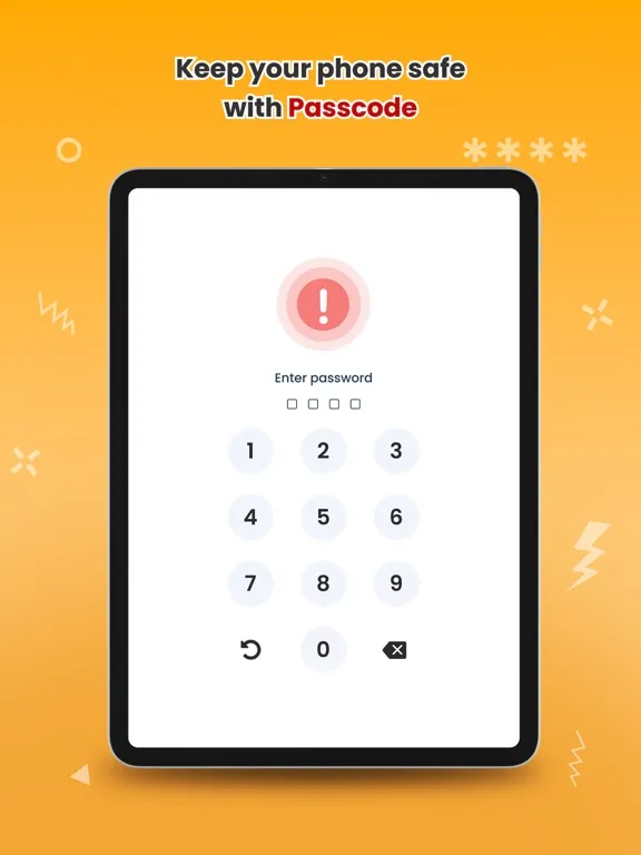 Don't touch phone: Alarm iPad 應用截圖