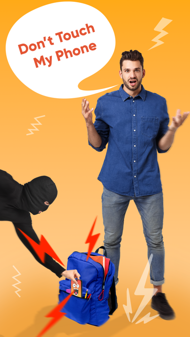Capturas de tela do Don't touch phone: Alarm