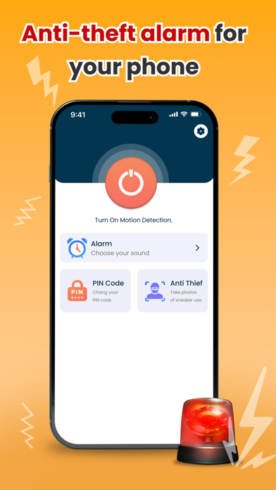 Capturas de tela do Don't touch phone: Alarm
