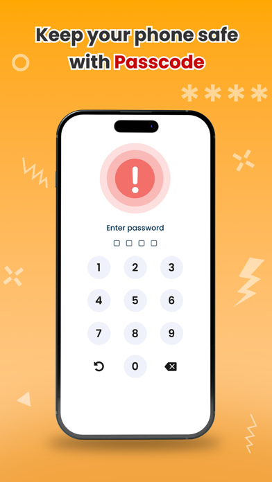 Capturas de tela do Don't touch phone: Alarm