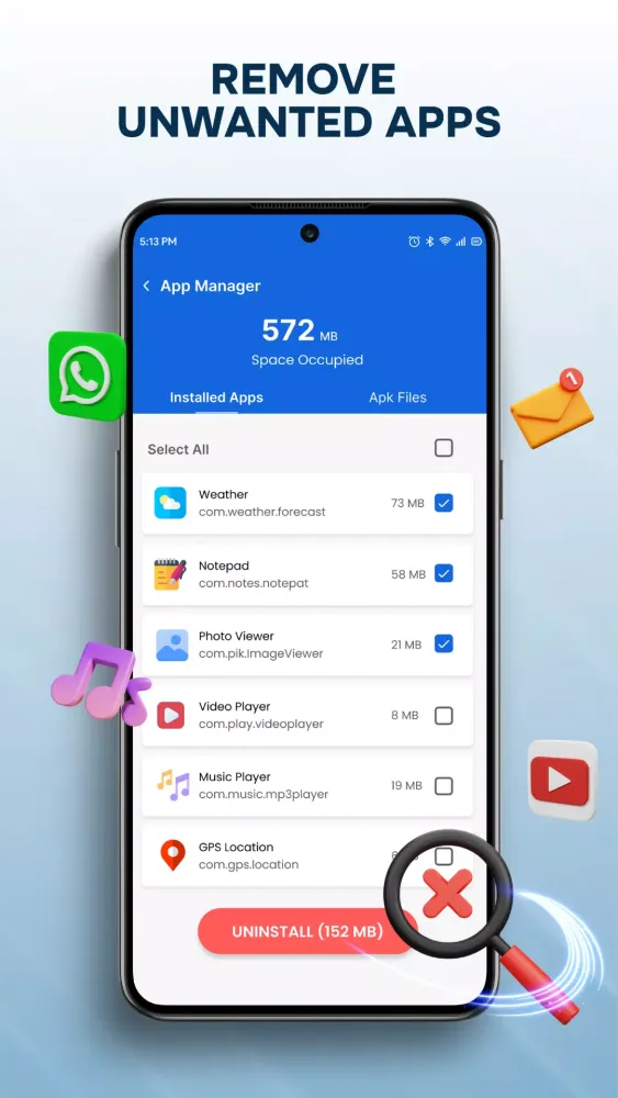 Phone – Junk Cleaner Screenshots