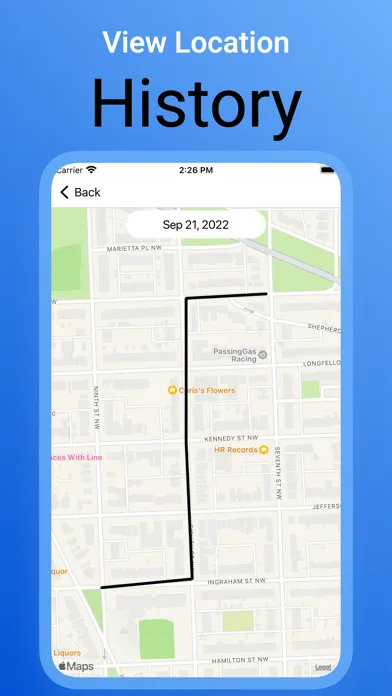 Captures d'écran de Phone Location Tracker