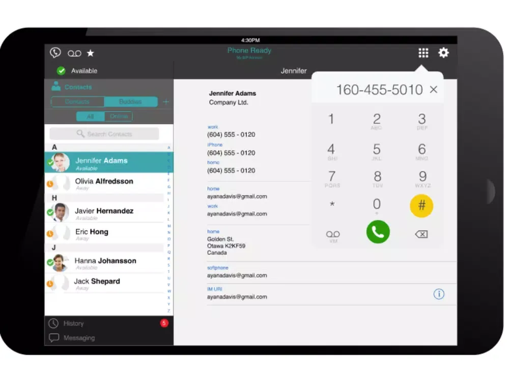 PhoneBox Call iPad  Ekran Görüntüleri