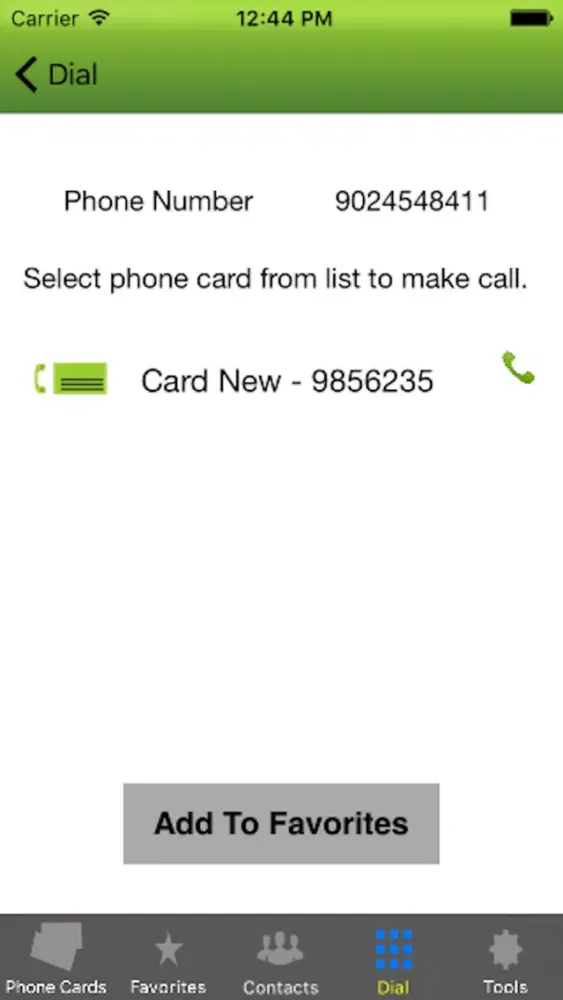Phone Card Dialer Pro স্ক্রিনশট