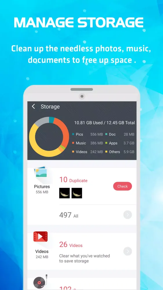 Capturas de pantalla de Super Cleaner