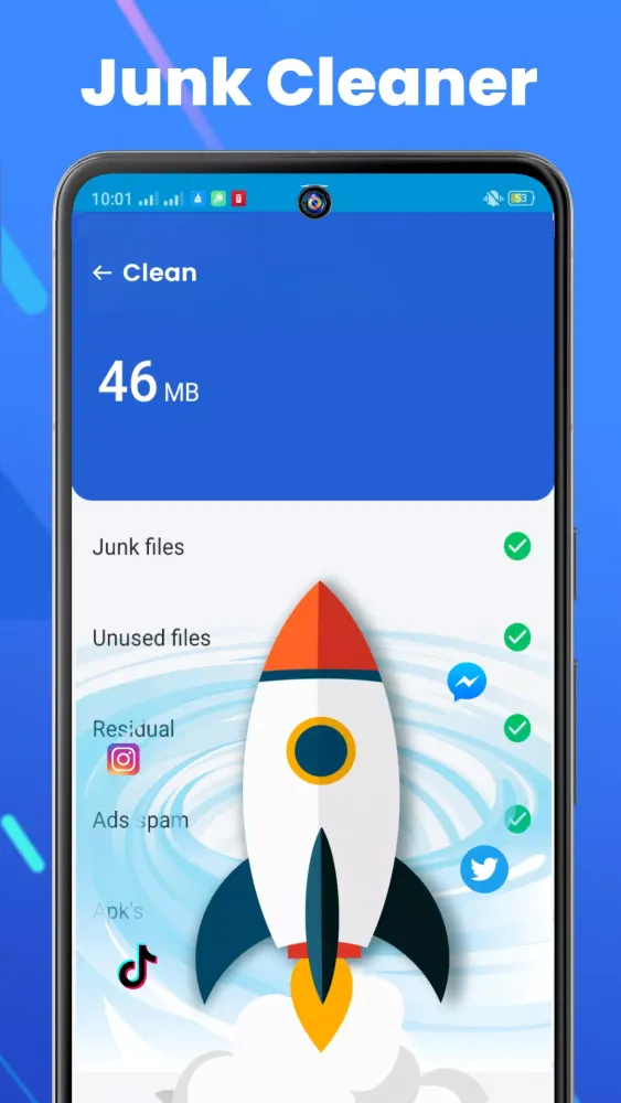 Screenshot di Phone Cleaner -Storage Cleaner