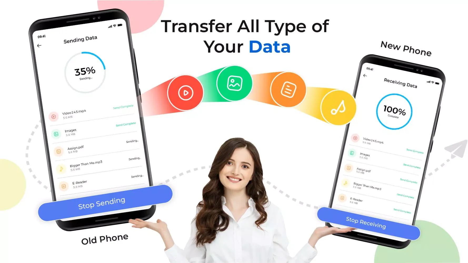 Zrzuty ekranu Smart Mobile Switch PhoneClone
