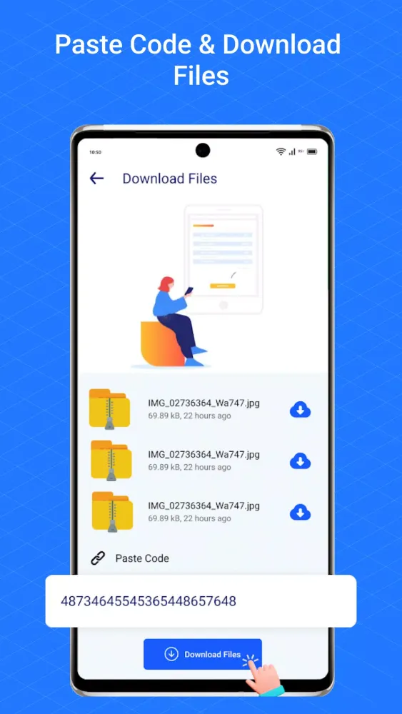 Smart Phone Data Transfer Screenshots