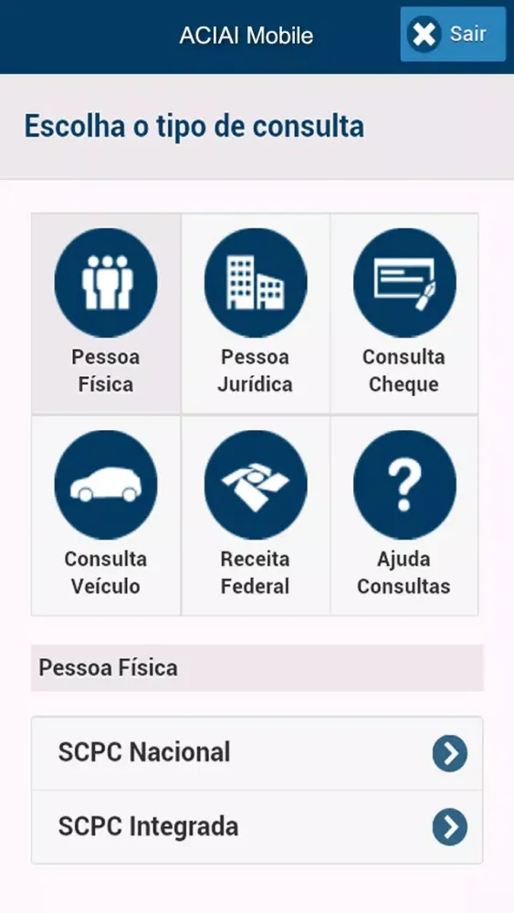 Screenshot di ACIAI Mobile