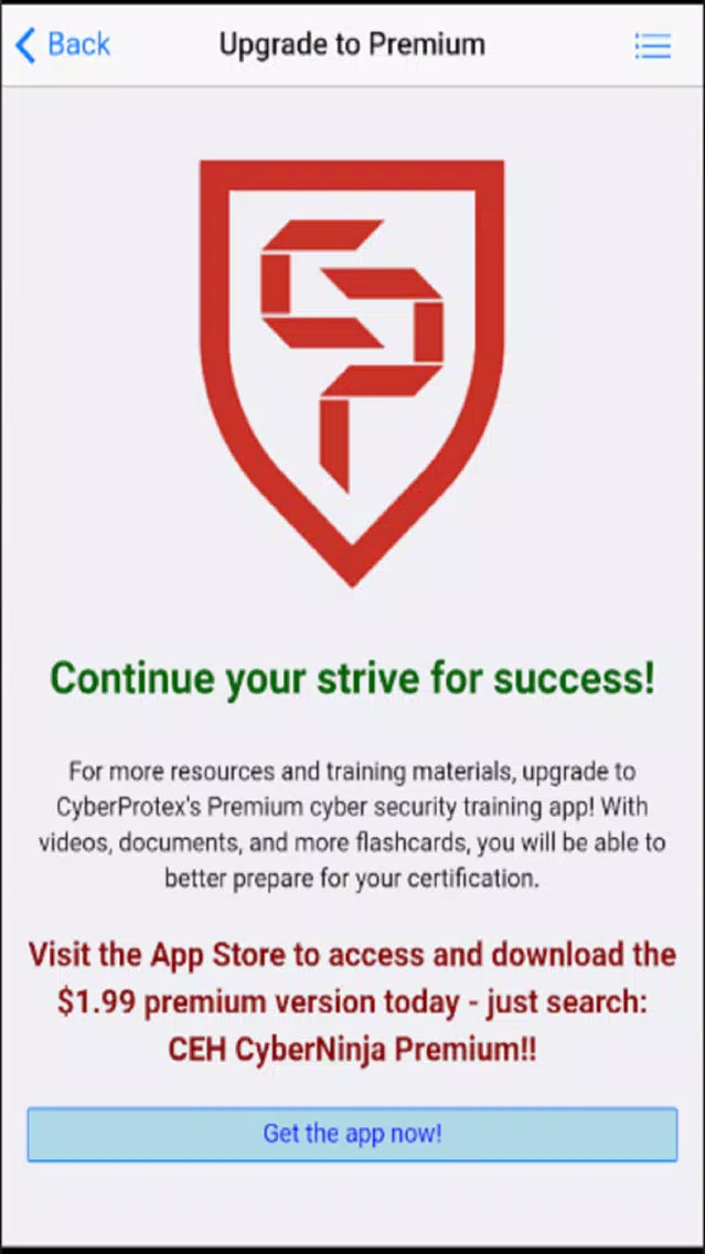 CEH CyberNinja Lite应用截图