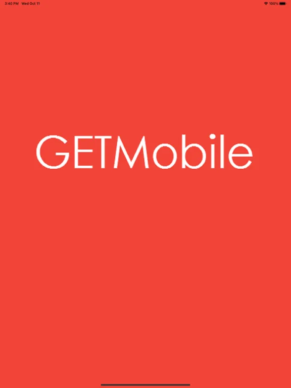 Tangkapan layar GETMobile - Courier Solution iPad 