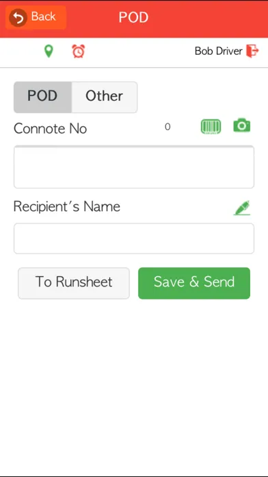 Tangkapan layar GETMobile - Courier Solution