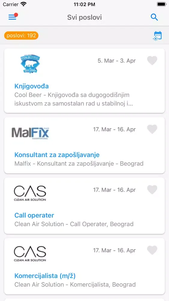 Tangkapan skrin Lako do posla