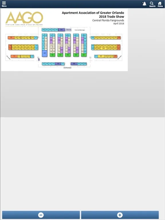 AAGO Events iPad  Ekran Görüntüleri