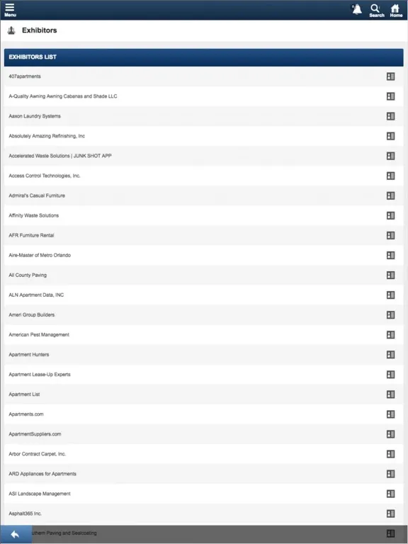 AAGO Events iPad  Ekran Görüntüleri