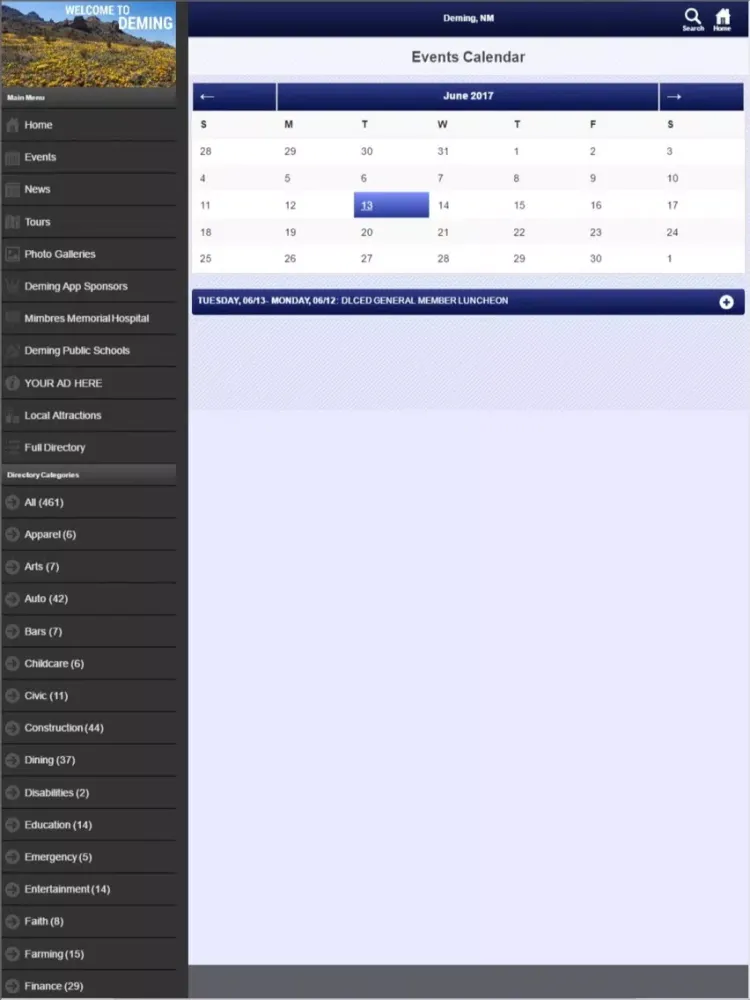 تصاویر A Guide to Deming, New Mexico iPad 