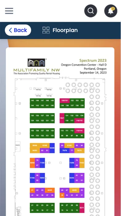 MFNW Conferences & Events Screenshots