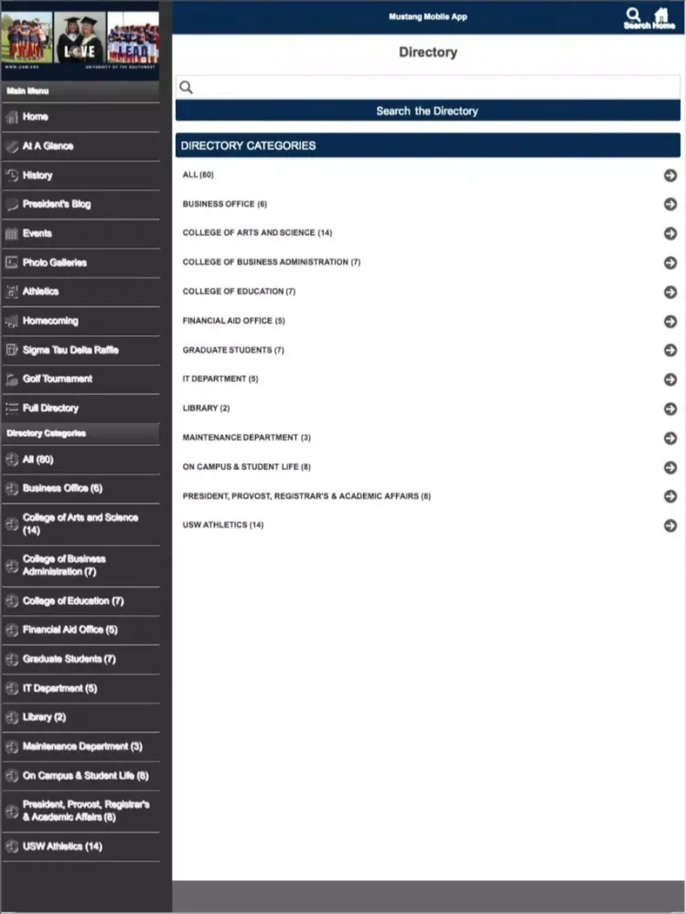 Mustang Mobile App iPad  Ekran Görüntüleri