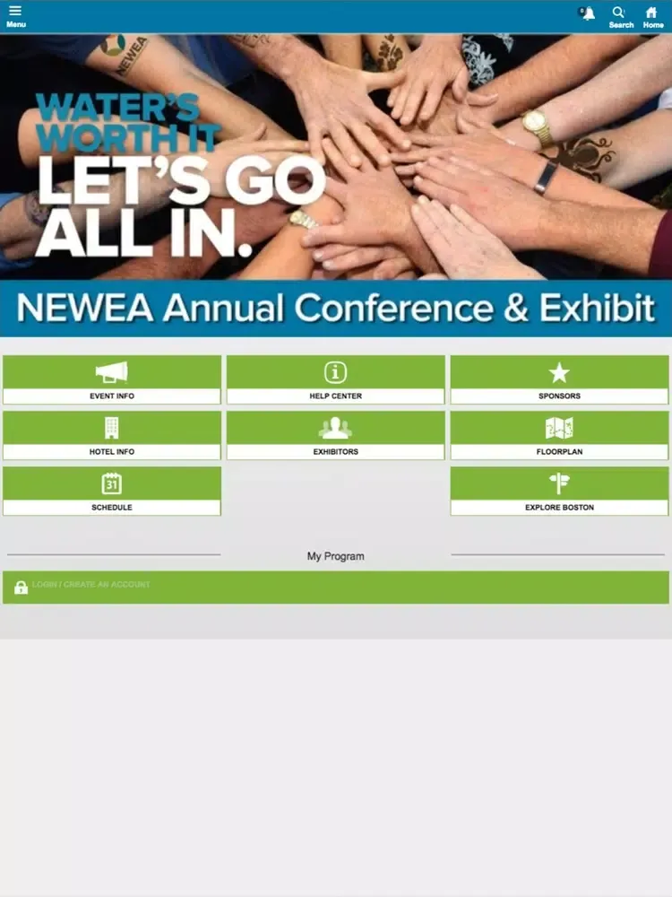 NEWEA Events iPad 應用截圖