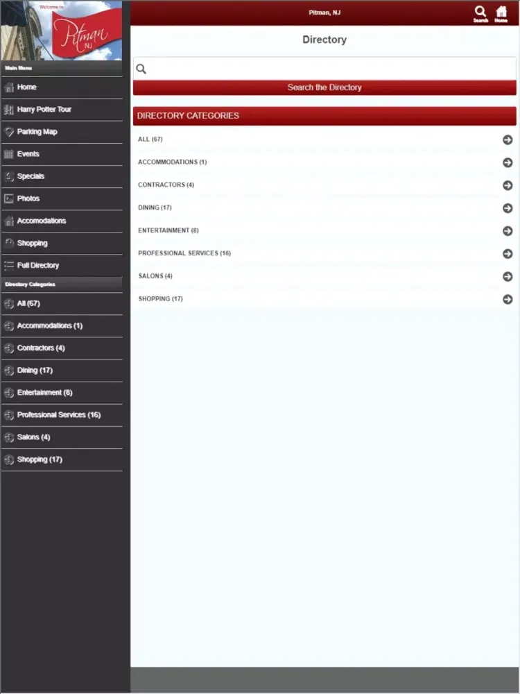 Pitman, NJ iPad  スクリーンショット