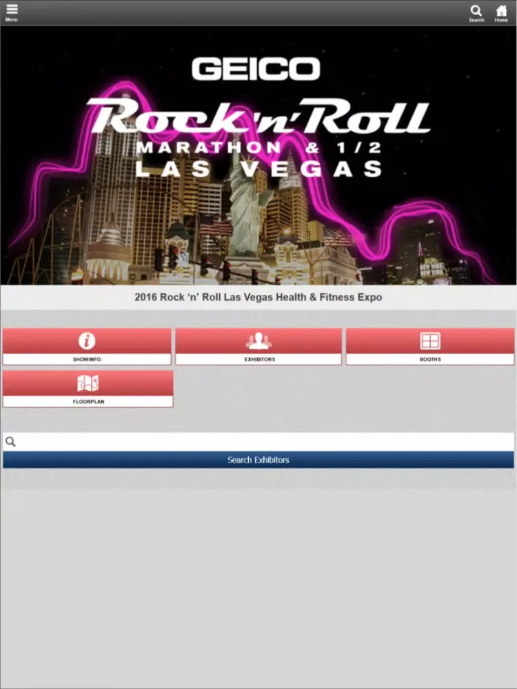 Скриншоты 2016 Rock ‘n’ Roll Las Vegas Health & Fitness Expo iPad 