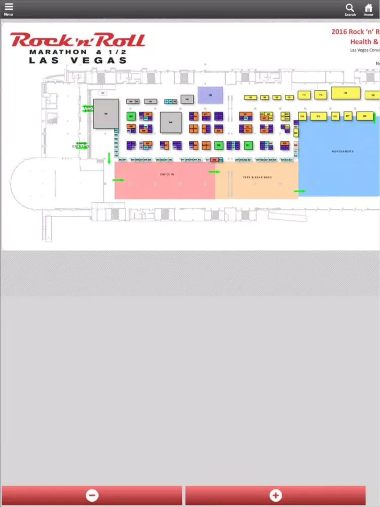 Скриншоты 2016 Rock ‘n’ Roll Las Vegas Health & Fitness Expo iPad 