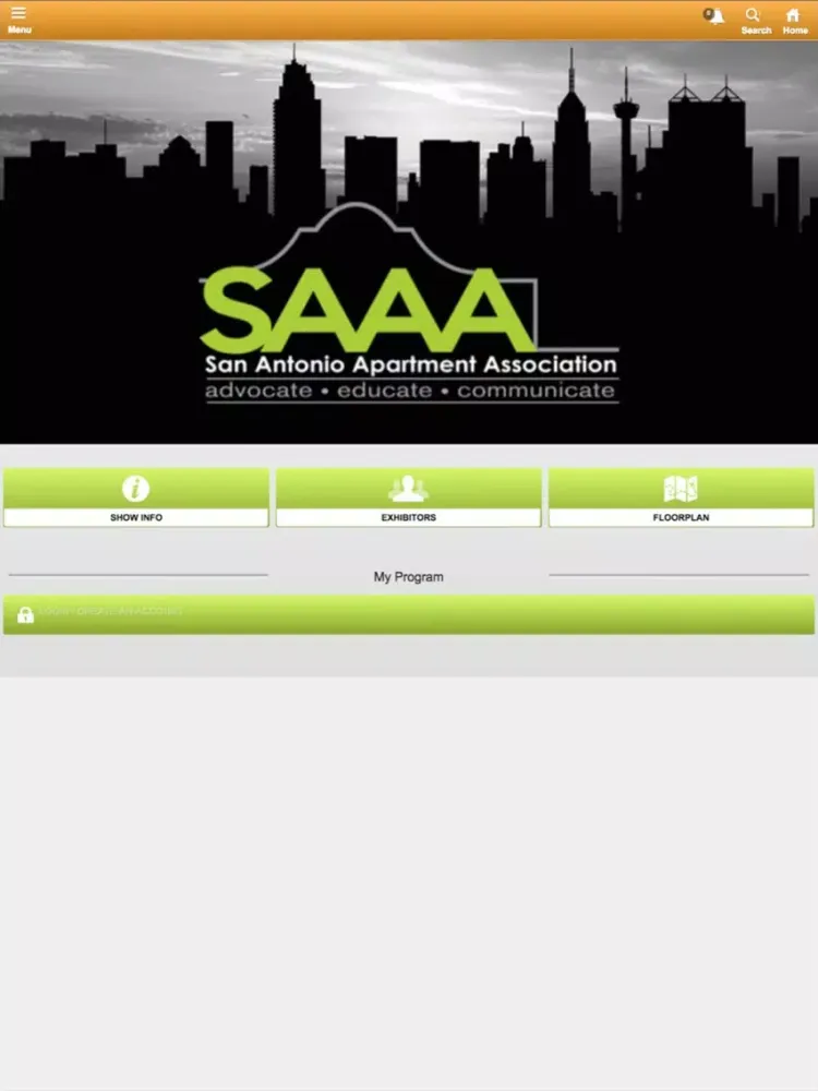 SAAA iPad  Screenshots