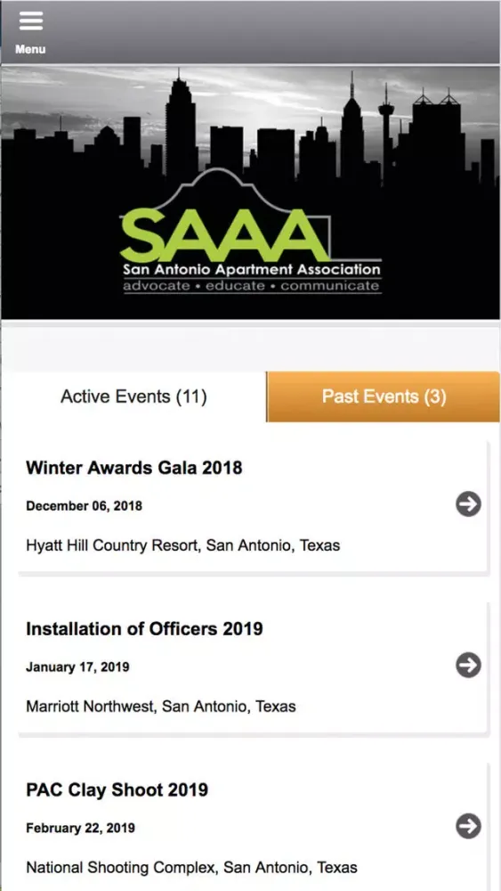 SAAA Screenshots