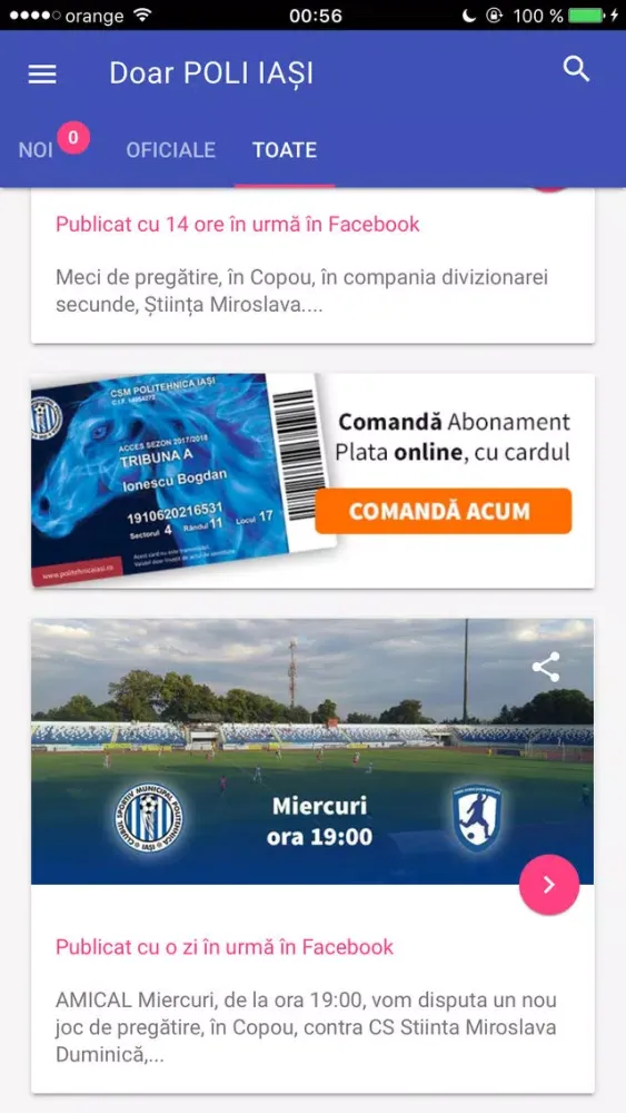 Doar POLI IAȘI سکرین شاٹس