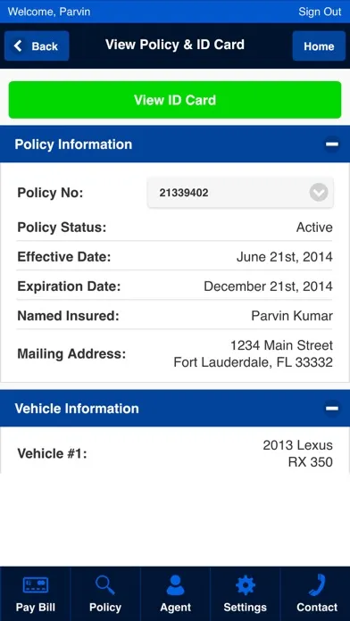 Tangkapan layar United Automobile Insurance Co