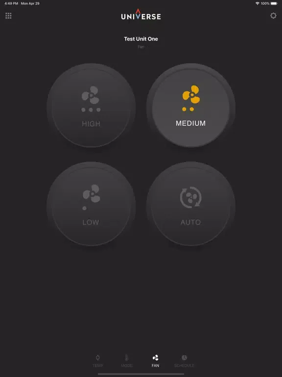 Скриншоты Universe by Unilux VFC iPad 