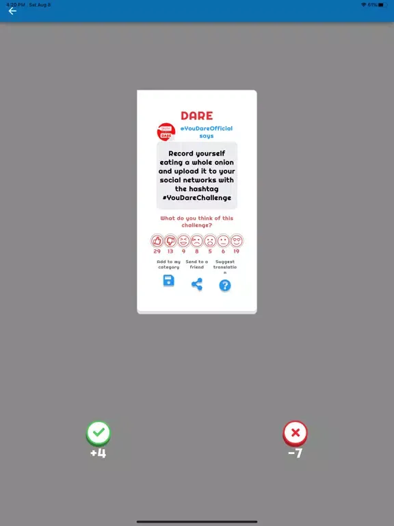 Truth or Dare Spicy You Dare? iPad  Screenshots