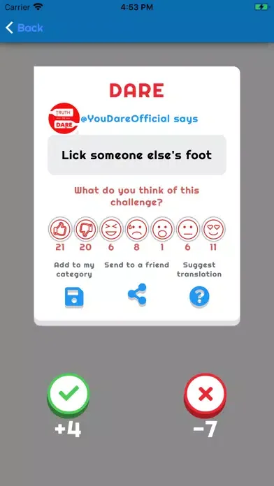 Truth or Dare Spicy You Dare? Screenshots