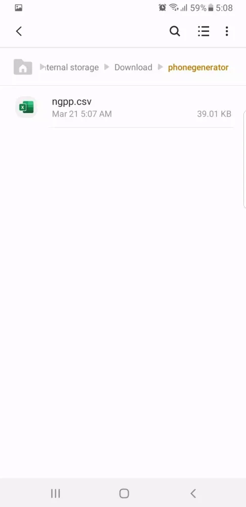 Phone Number Generator Screenshots