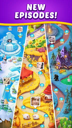 Capturas de tela do Jewel Hunter - Match 3 Games
