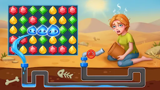 Capturas de tela do Jewel Hunter - Match 3 Games