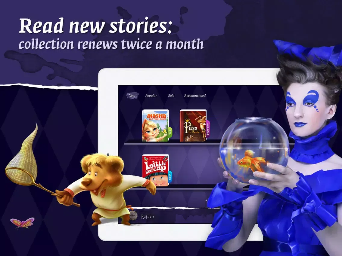 Captures d'écran de Fairytales by Magic Book Atelier iPad 