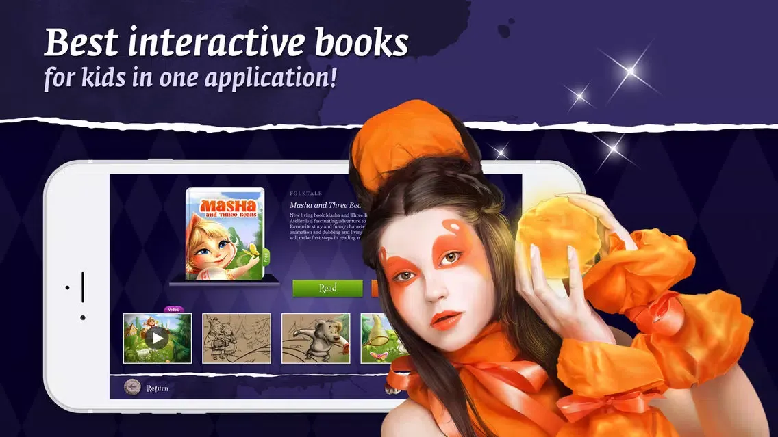 Captures d'écran de Fairytales by Magic Book Atelier